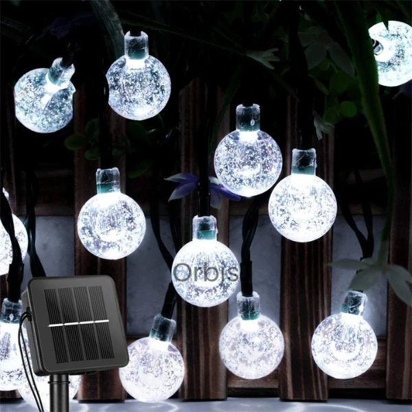 Orbis - Luzes de Globo Solar LED para Decoração Externa