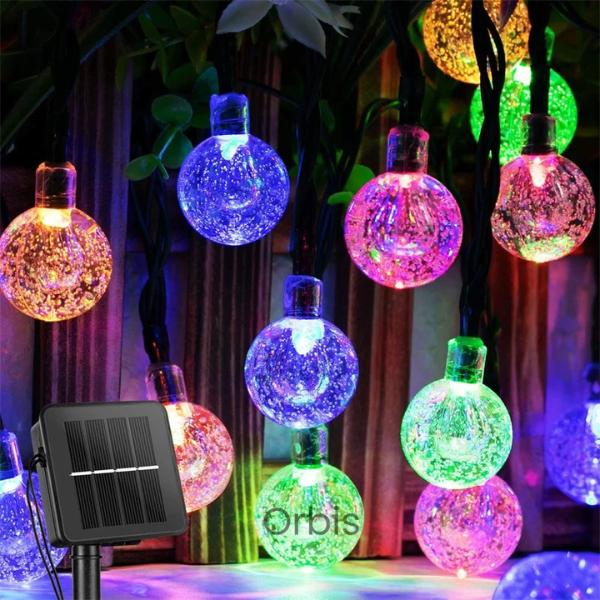 Orbis - Luzes de Globo Solar LED para Decoração Externa