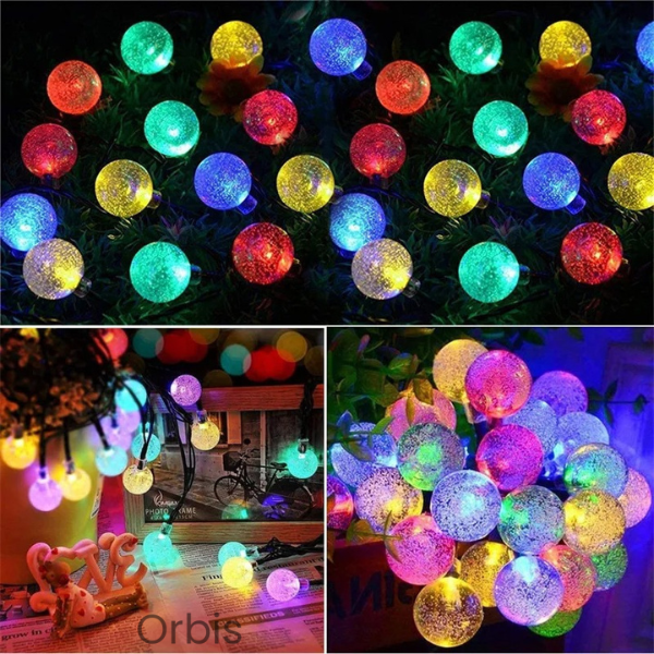 Orbis - Luzes de Globo Solar LED para Decoração Externa