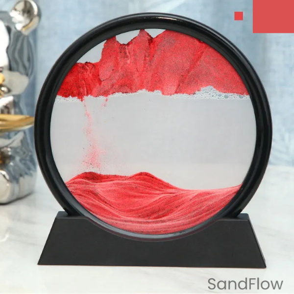 SandFlow – Quadro de Areia 3D para Decoração