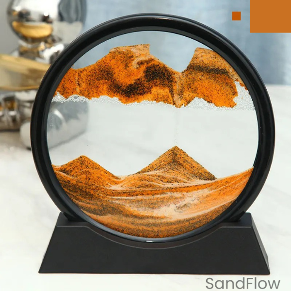 SandFlow – Quadro de Areia 3D para Decoração