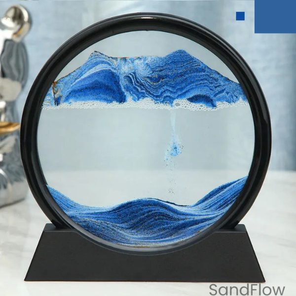 SandFlow – Quadro de Areia 3D para Decoração