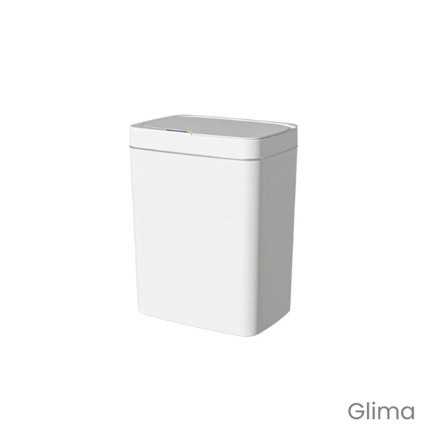 Glima - Lixeira Inteligente com Sensor Automático, Compacta e Toque Livre - 15L