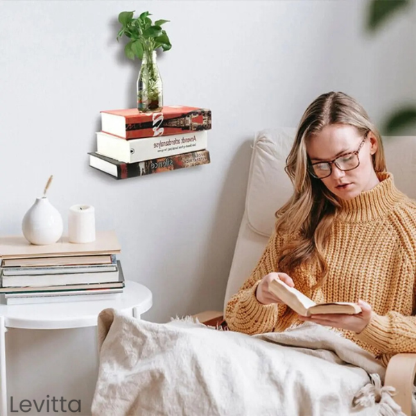 Levitta - Prateleira Invisível para Livros