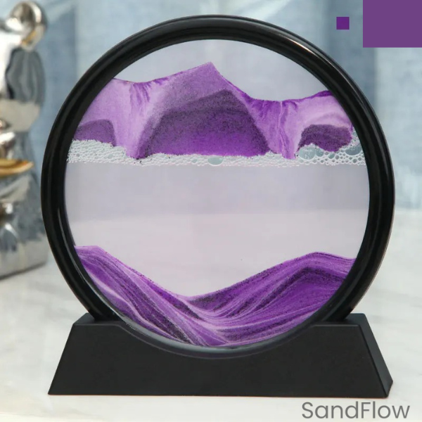 SandFlow – Quadro de Areia 3D para Decoração