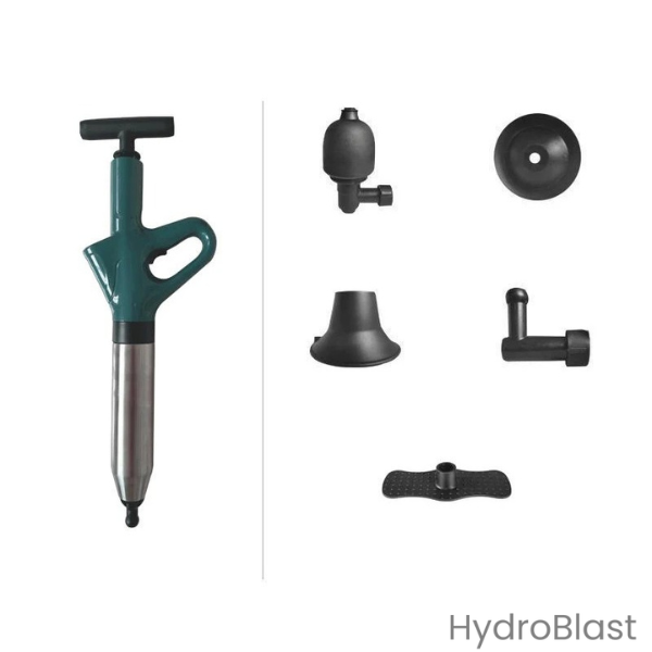 HydroBlast - Desentupidor de Alta Pressão para Pia, Ralo e Vaso Sanitário