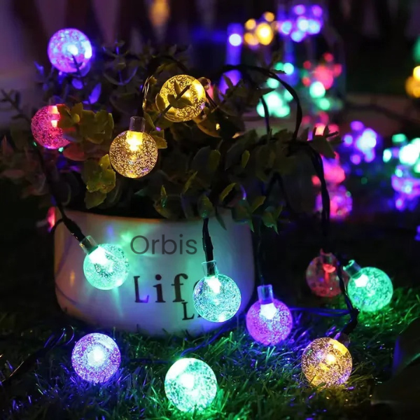 Orbis - Luzes de Globo Solar LED para Decoração Externa