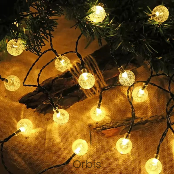 Orbis - Luzes de Globo Solar LED para Decoração Externa