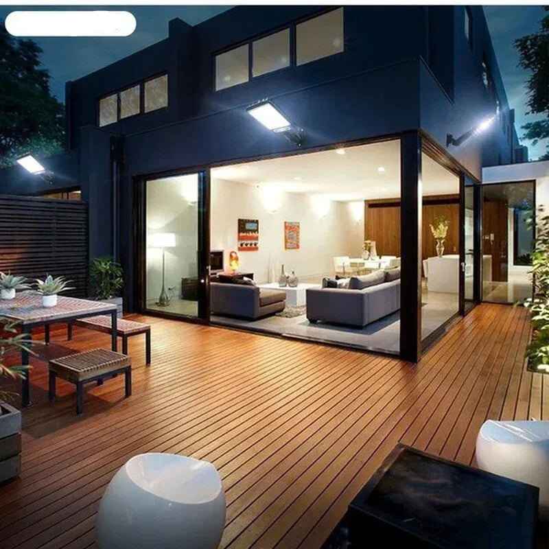 Solara - Luminária Solar Sensorial COB - Iluminação Inteligente e Sustentável para Áreas Externas