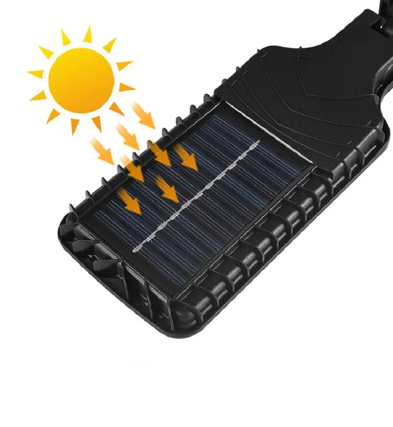 Solara - Luminária Solar Sensorial COB - Iluminação Inteligente e Sustentável para Áreas Externas
