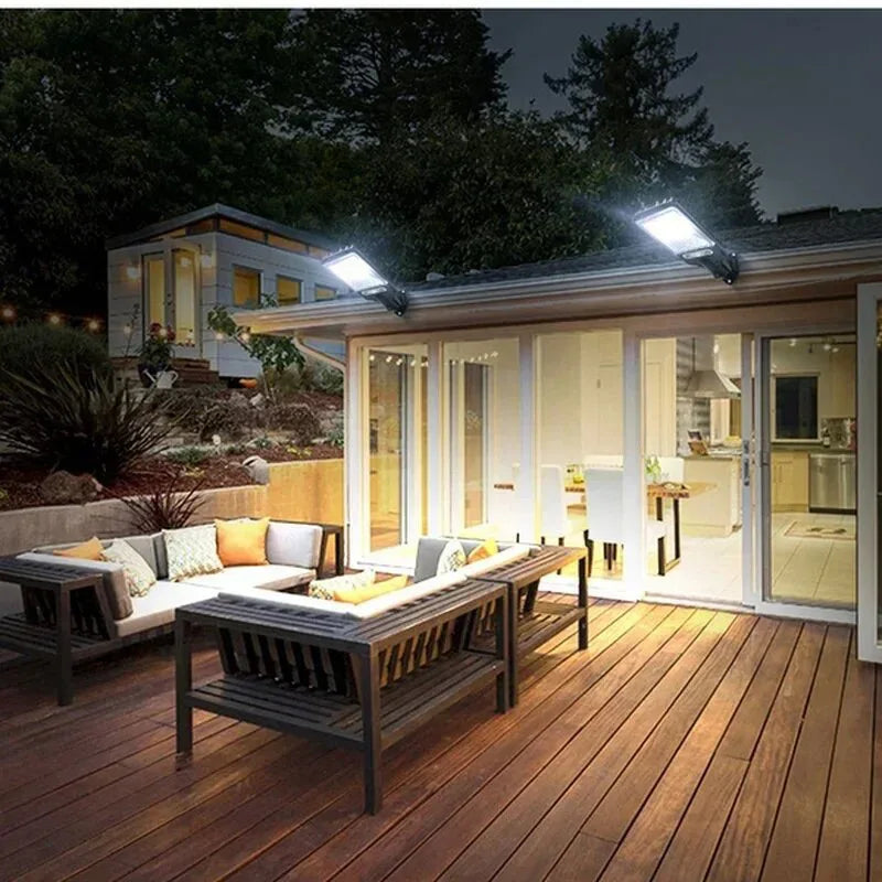 Solara - Luminária Solar Sensorial COB - Iluminação Inteligente e Sustentável para Áreas Externas