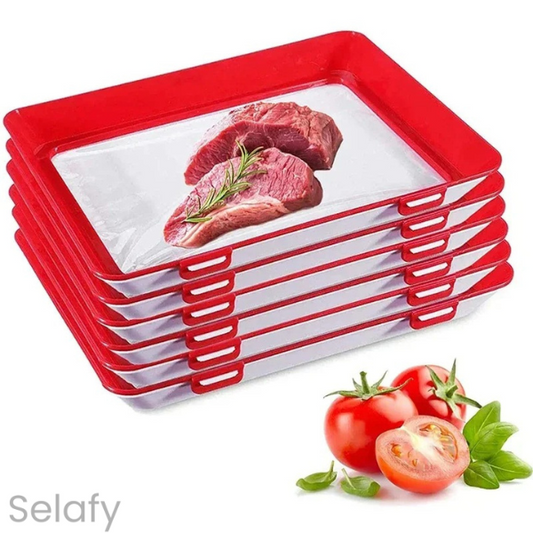 Selafy – Organizadora de Geladeira com Tecnologia de Vedação | Mantenha seus Alimentos Frescos por Dias