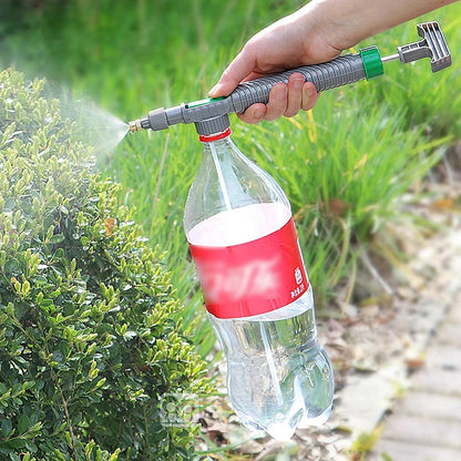 Jetix - Borrifador Ajustável para Garrafa PET - Pulverizador de Pressão e Bico de Nebulização para Jardinagem