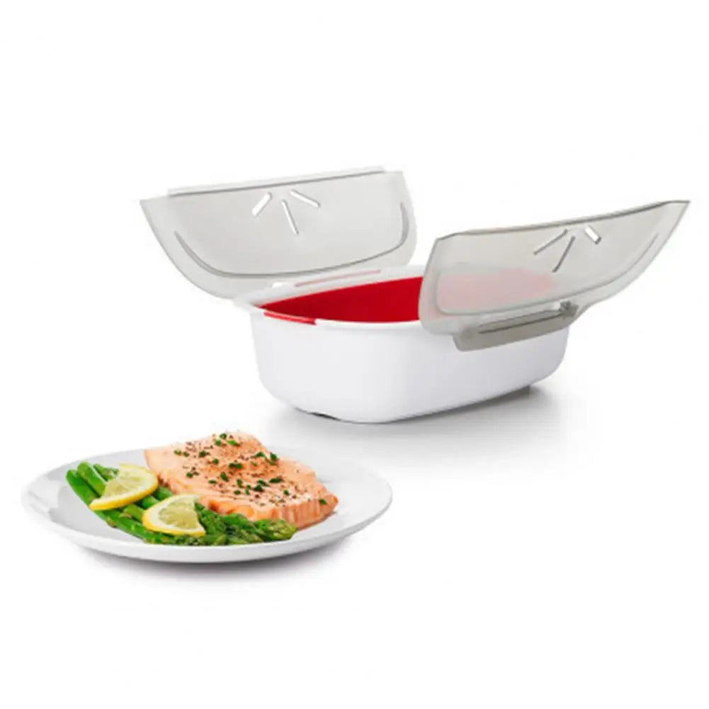 VaporChef - Recipiente Portátil para Cozinhar no Vapor no Micro-ondas