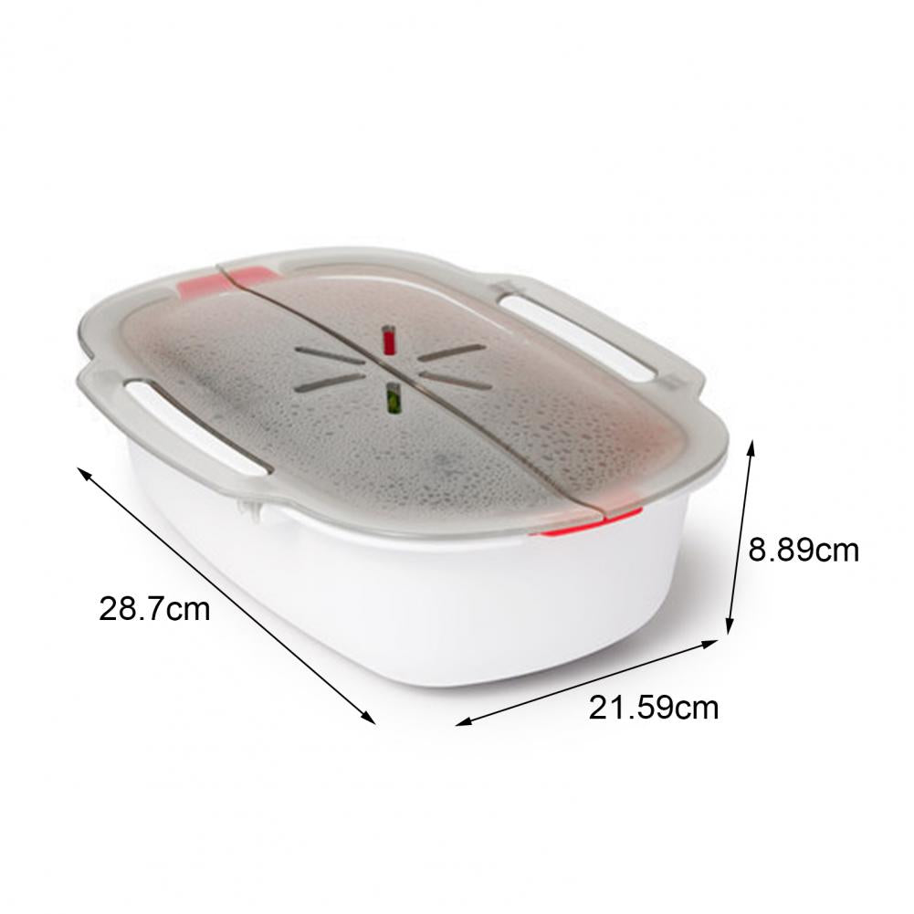 VaporChef - Recipiente Portátil para Cozinhar no Vapor no Micro-ondas